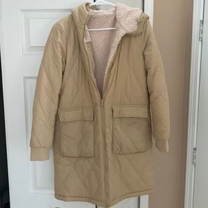 New Tan Winter Coat